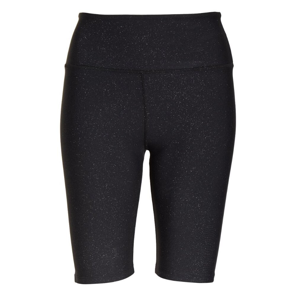 New w/Tags - Soul by Soulcycle Glitter Bike Shorts in Black, Med - Picture 6 of 10